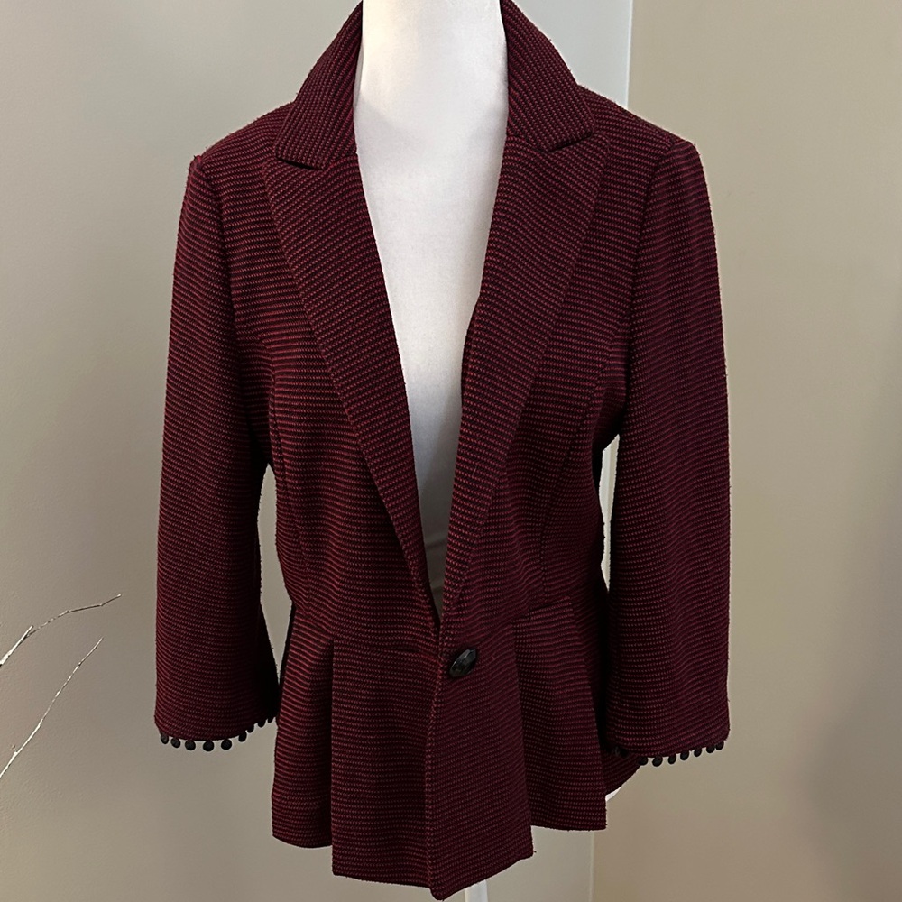 Tabitha for Anthropologie Peplum Style Blazer, Sz M